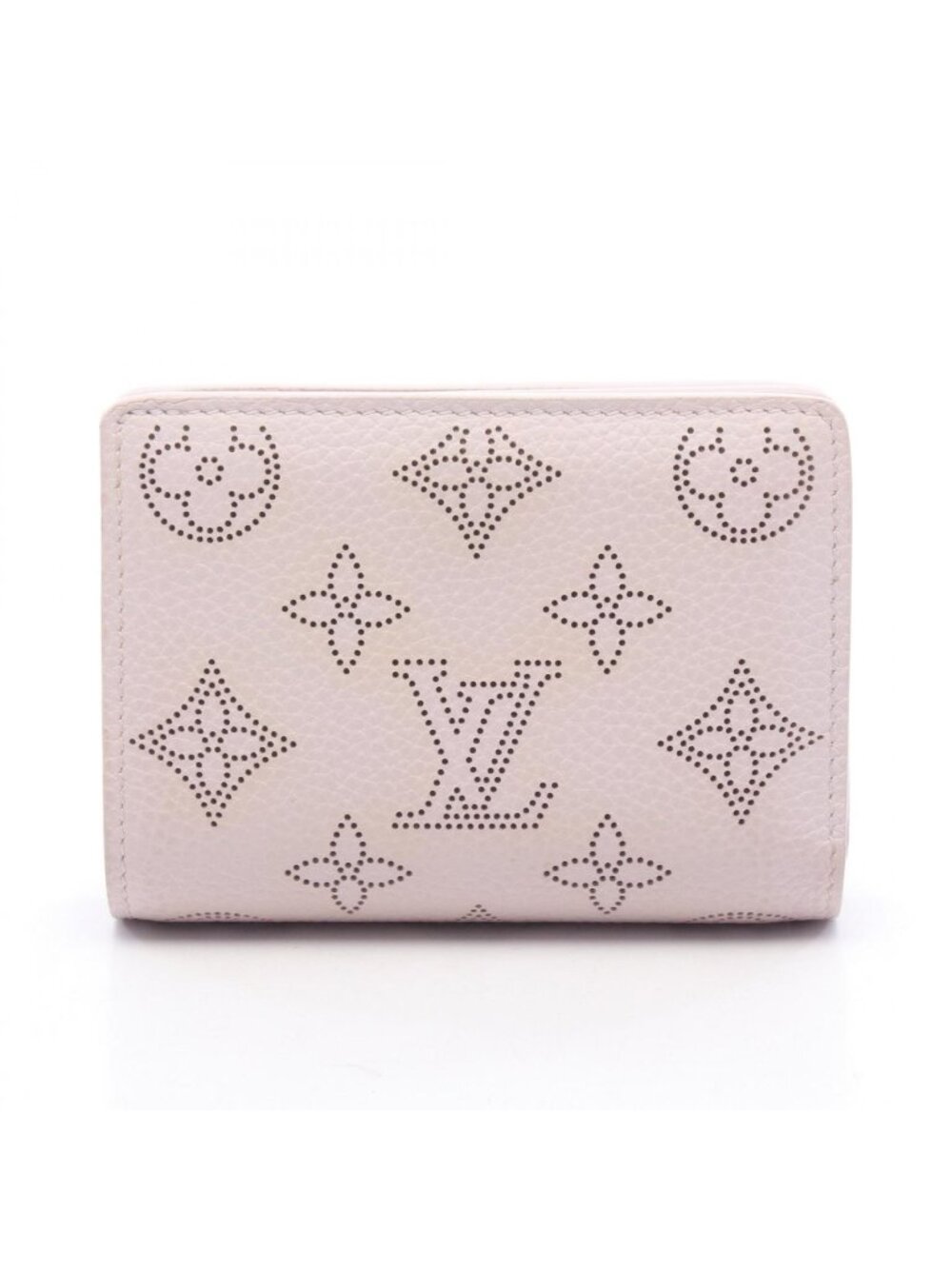 Louis Vuitton Bifold Wallet Portefeuille Clair Monogram Mahina Misty Lilac